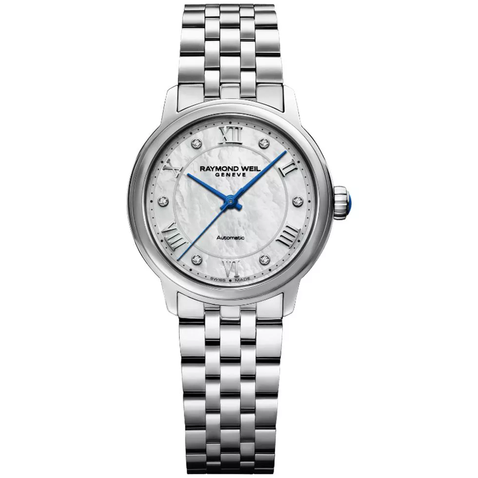 Raymond Weil Maestro Automatic Diamond Watch 31mm  