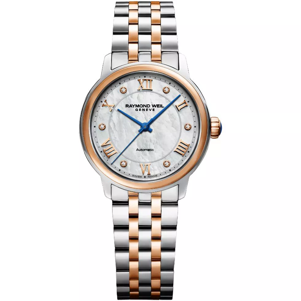  Raymond Weil Maestro Automatic Diamond Watch 31mm