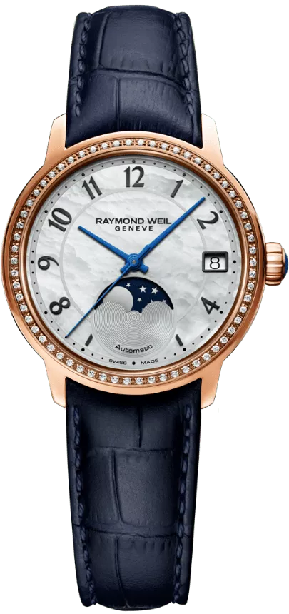  Raymond Weil Maestro Diamond Automatic Watch 34mm