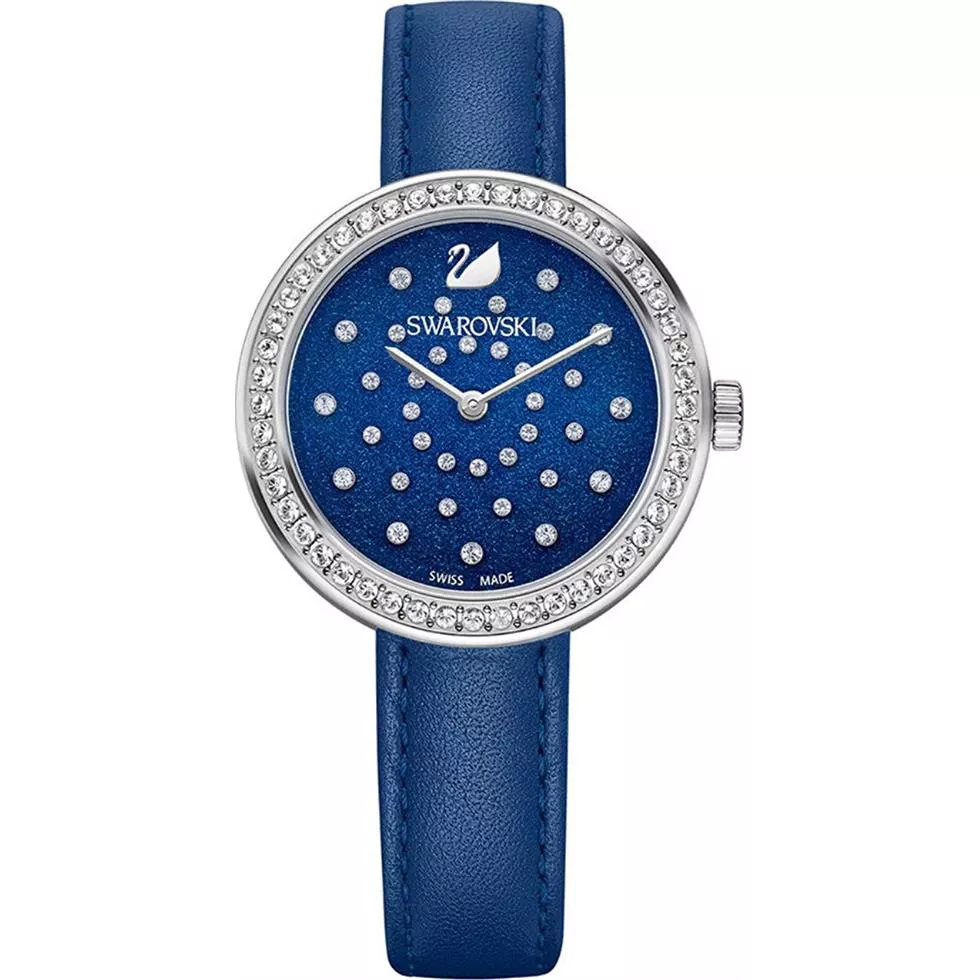 Swarovski Daytime Blue Crustal Watch 34mm