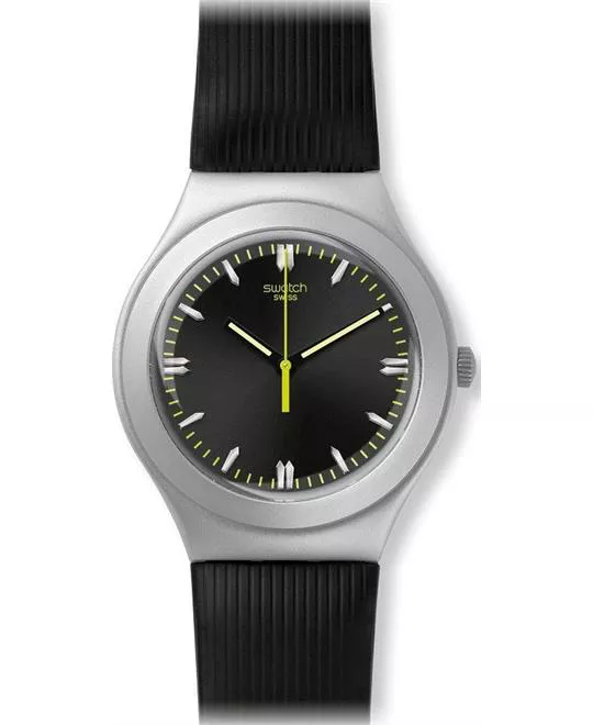  Swatch  Men's BELLO NERO Watch, 37mm