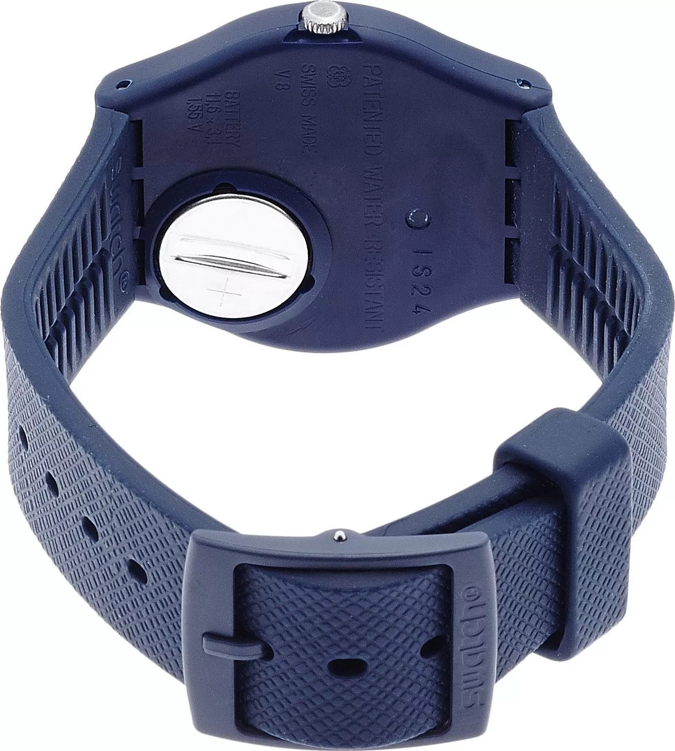  Swatch Sir Blue Unisex Watch, 34mm