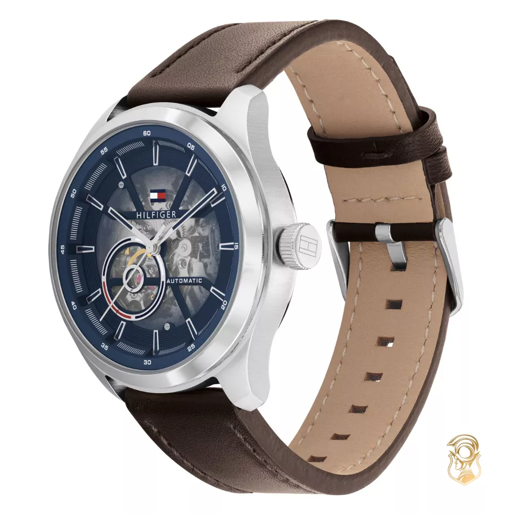  Tommy Hilfiger Skeleton Automatic Watch 44mm