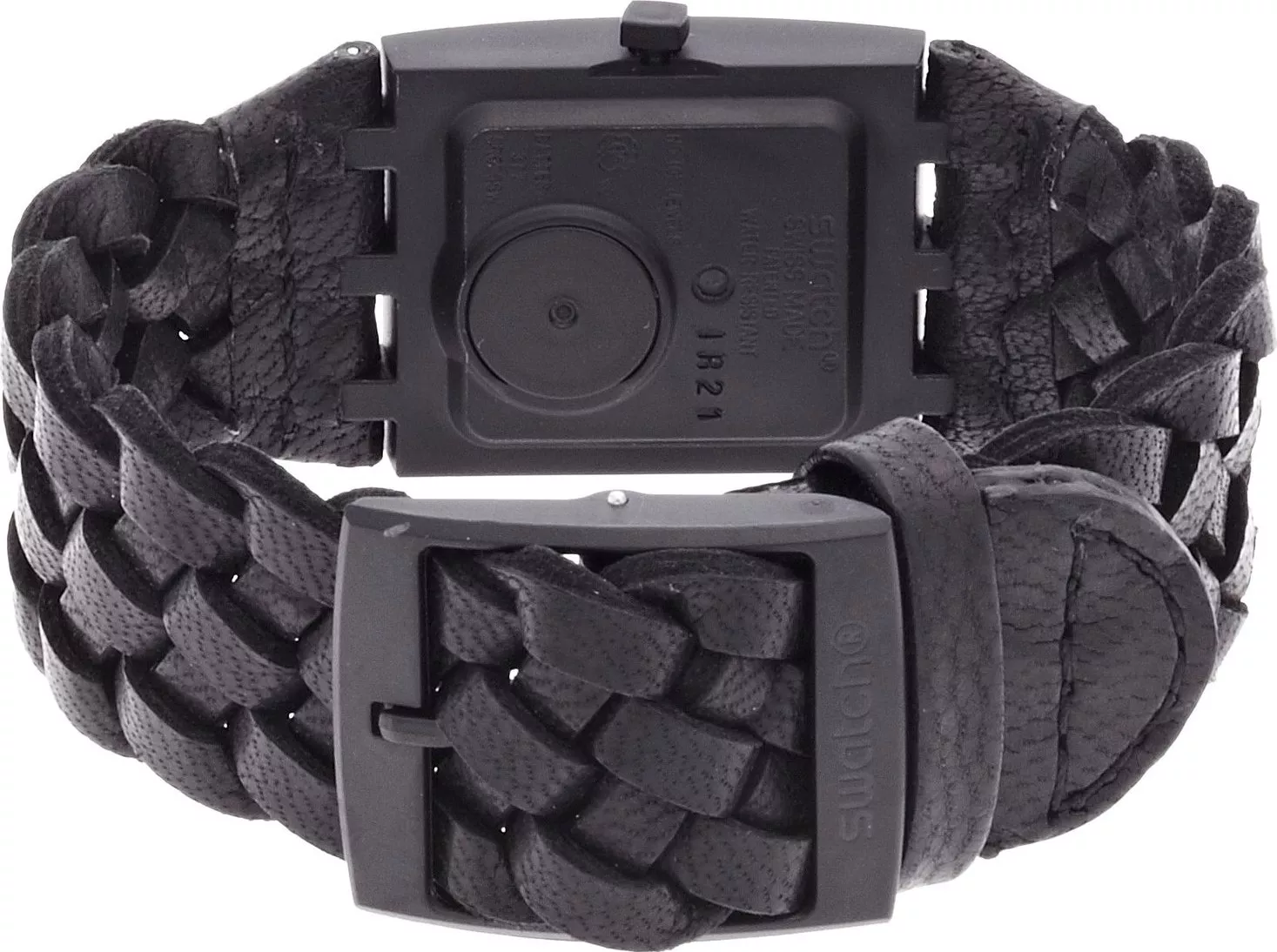  Watch Swatch BLACK BRAID, 24mm