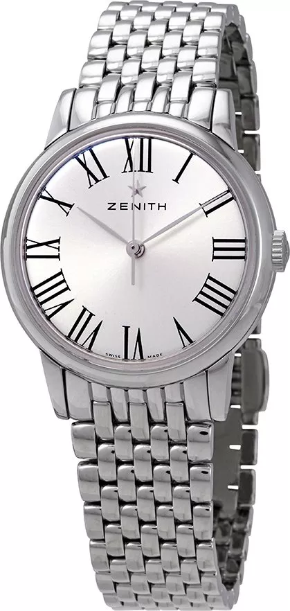  Zenith Elite Lady Automatic Silver Dial Watch 33mm