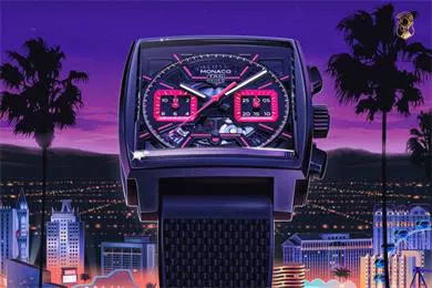 Đồng hồ bấm giờ TAG Heuer Monaco lấy cảm hứng từ Las Vegas