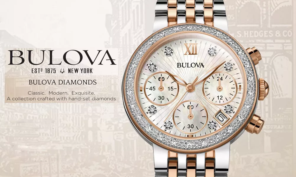 BULOVA - THE LADIE'S DIAMONDS WATCH COLLECTION - MÓN QUÀ VÔ GIÁ