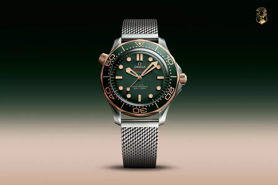 Omega Gây Sốt Với Seamaster Diver 300M: Sự Kết Hợp Hoàn Hảo Giữa Titan, Vàng Đồng và Sắc Xanh Lá