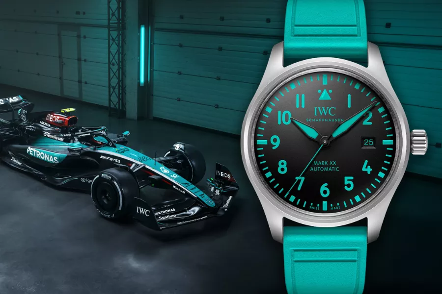 IWC Ra Mắt Đồng Hồ Pilot's Watch Mark XX: Biểu Tượng Mới Của Đội Đua Mercedes-AMG PETRONAS