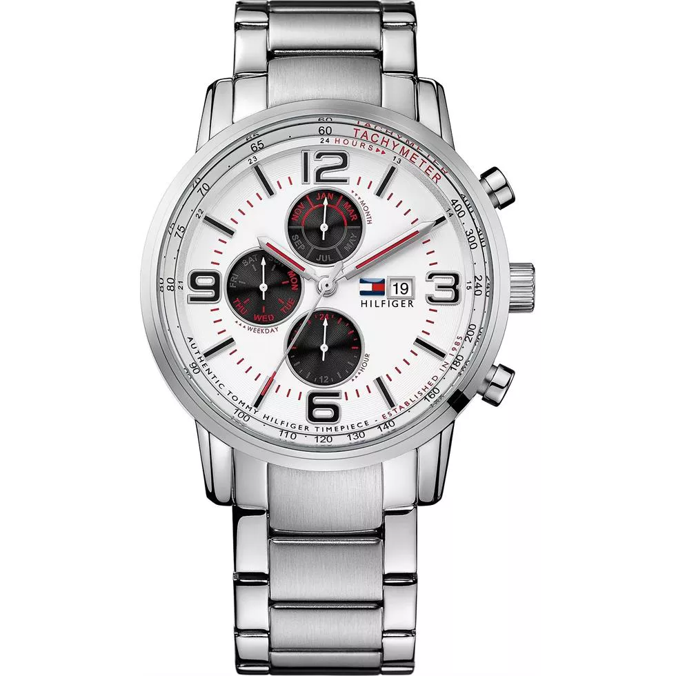 Tommy Hilfiger Men's Stainless Steel 44mm 