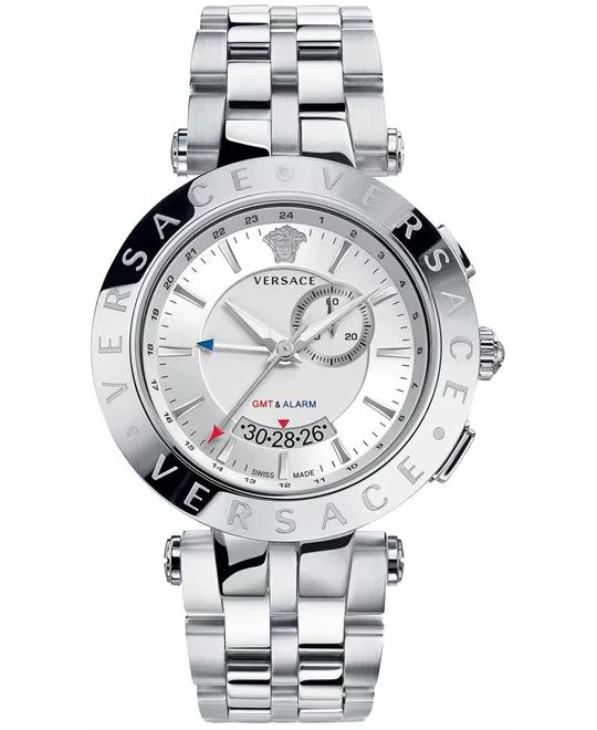 Versace V-Race Swiss Men's Watch 46mm