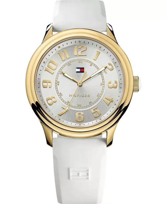 Tommy Hilfiger Women's White Silicone 40mm 