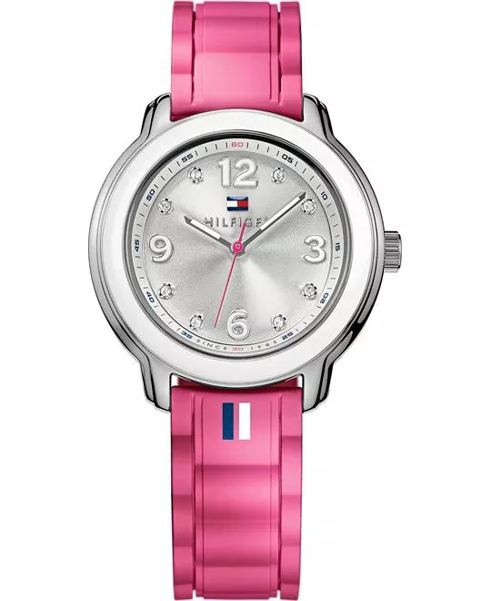 Tommy Hilfiger Women's Pink Silicone 36mm