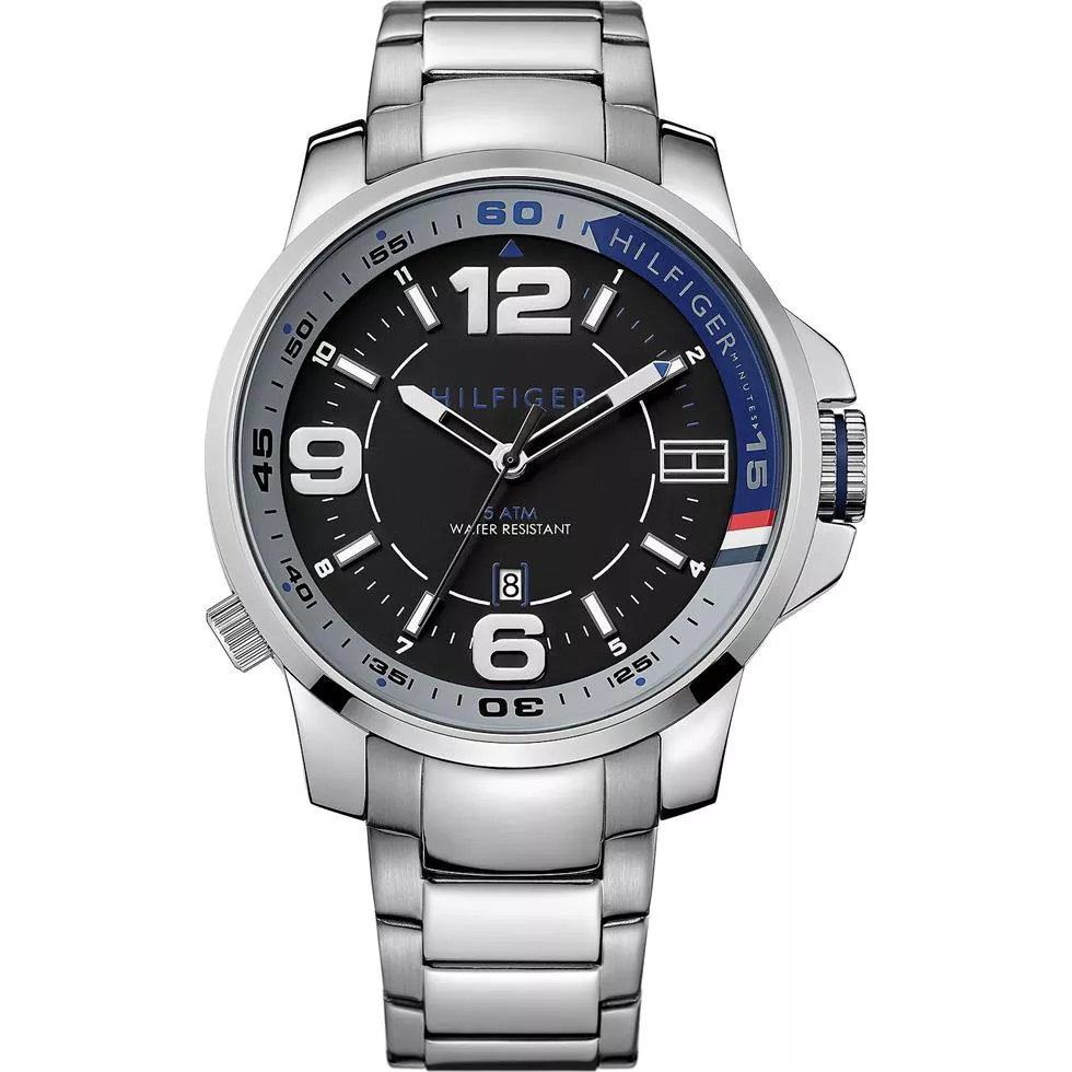 Tommy Hilfiger Men's Stainless Steel 46mm