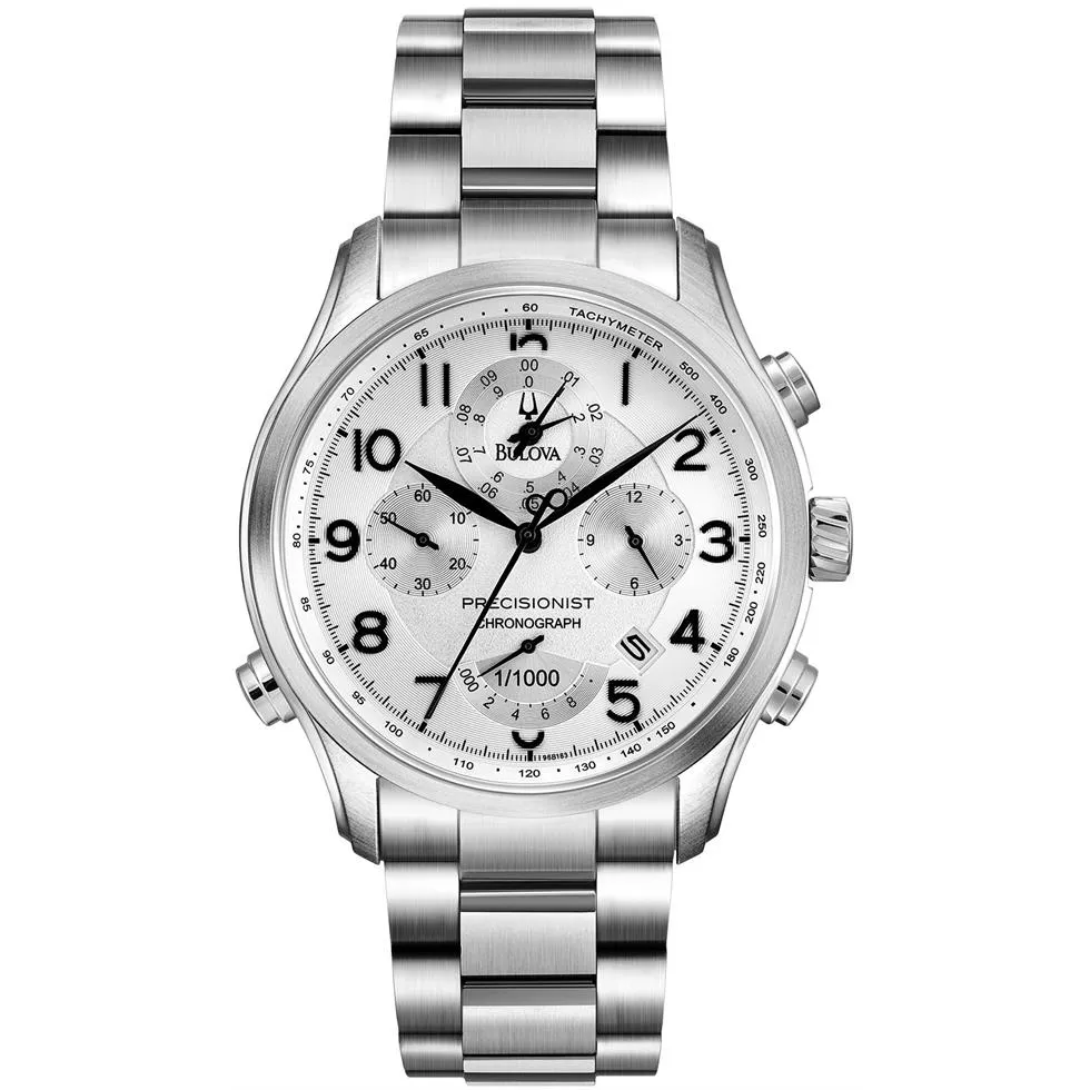 Bulova Precisionist Chronograph Men's Watch 46mm 