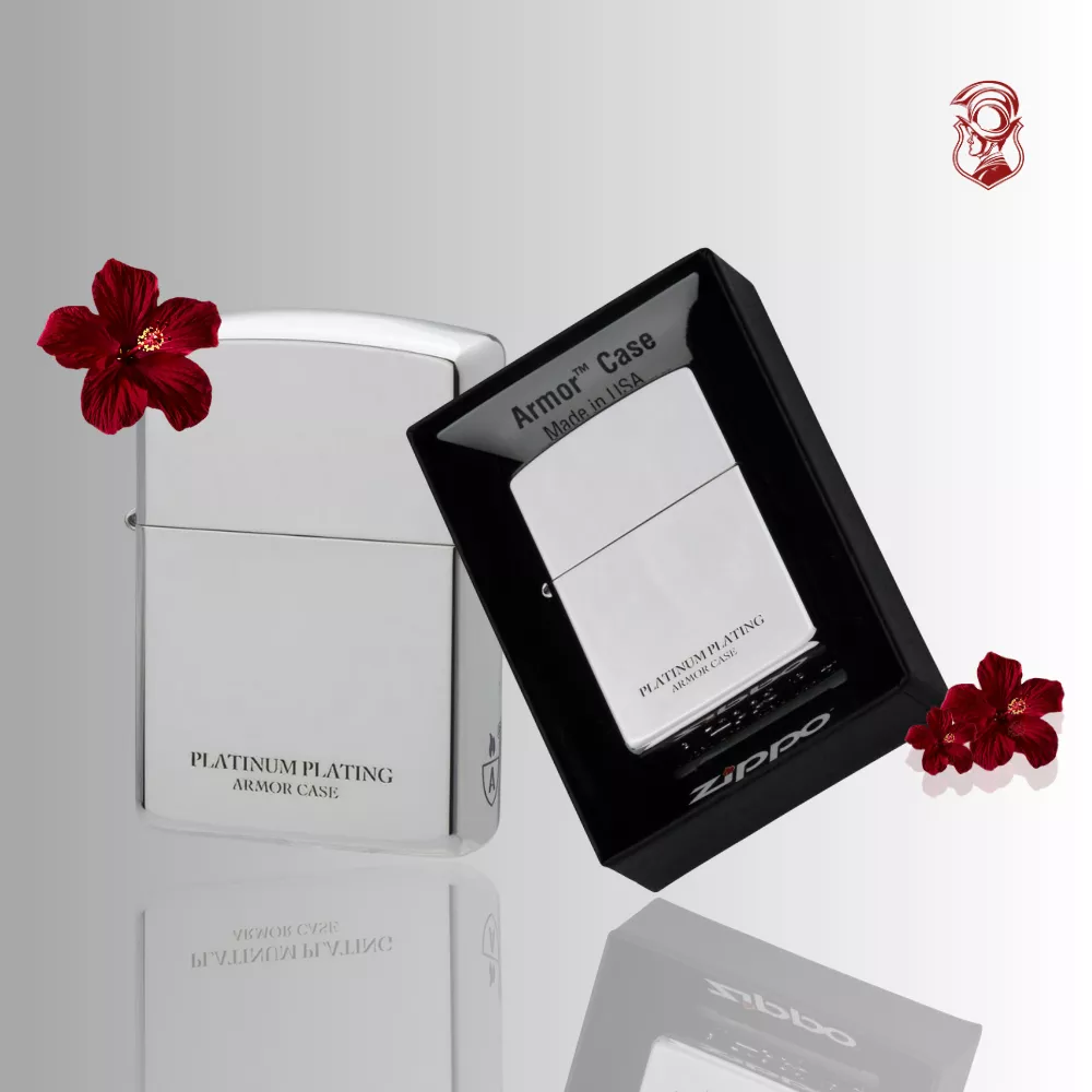 Zippo Lighter  Titanium Platium