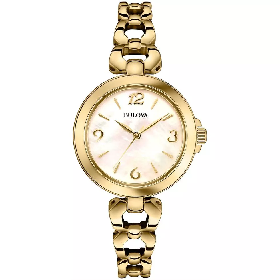 Bulova Classic Women's Gold Watch 30mm 