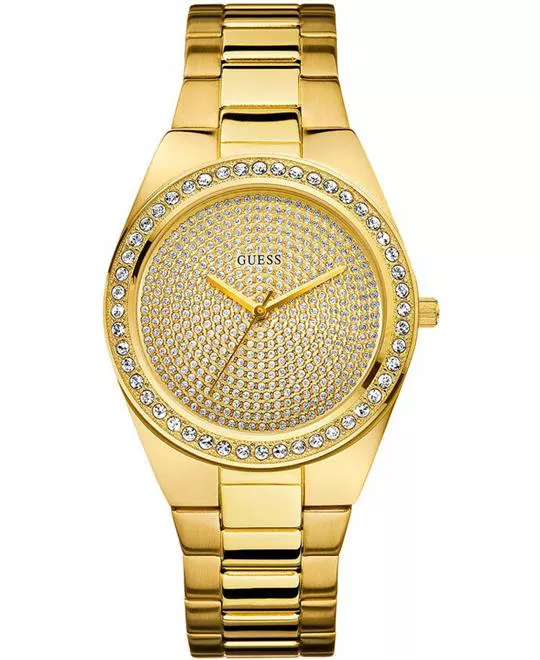 GUESS Sporty Radiance Watch, Gold 39mm