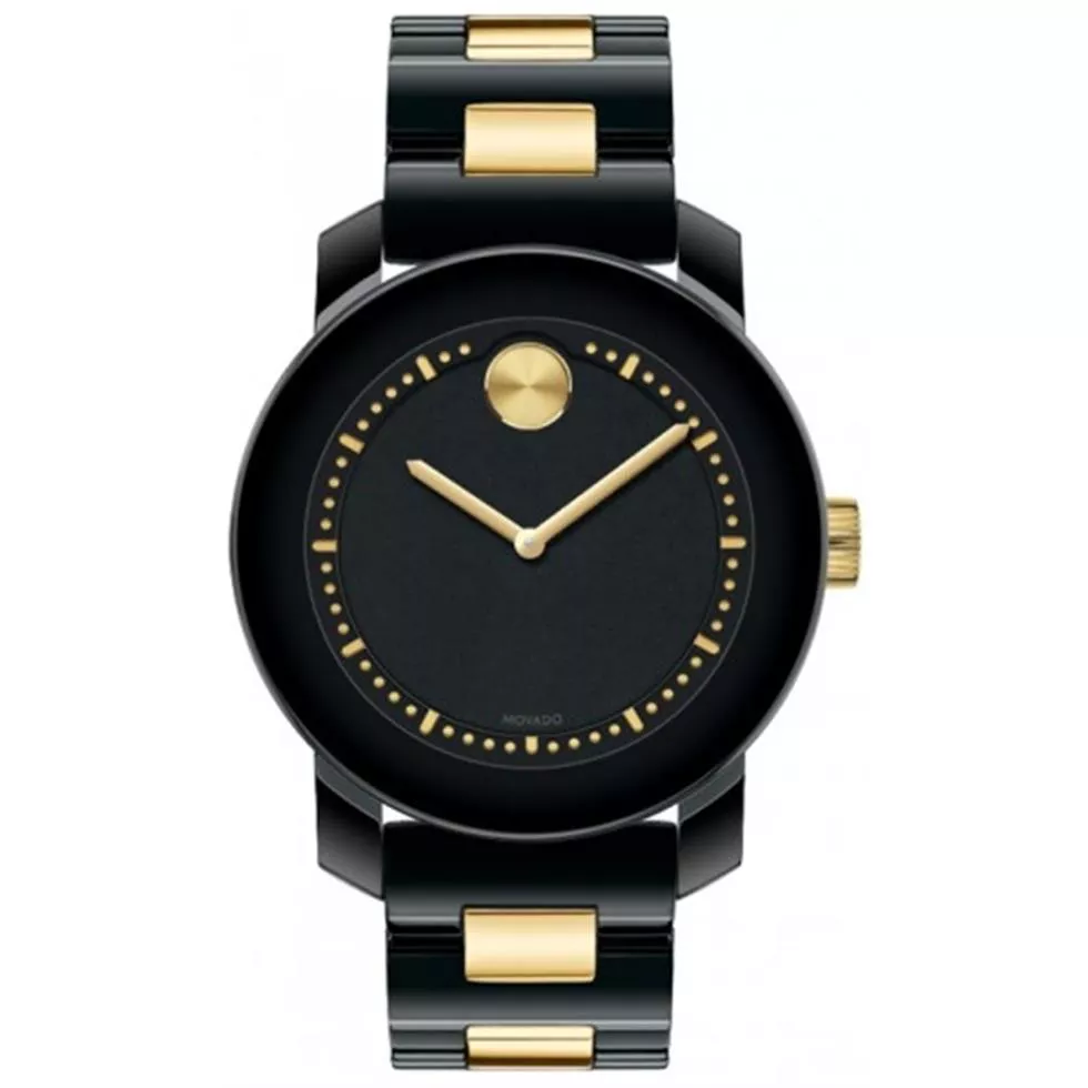 Movado Unisex Swiss Bold Gold Ion-Plated  Watch 36mm 