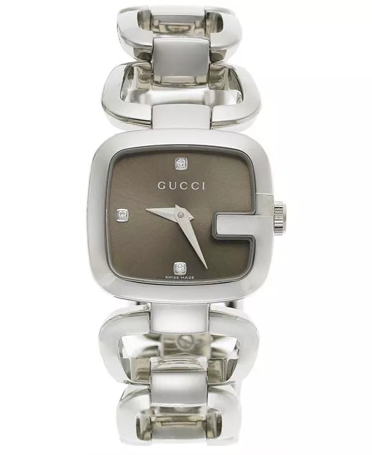 Gucci G-Gucci Swiss Diamond watch 24x23mm