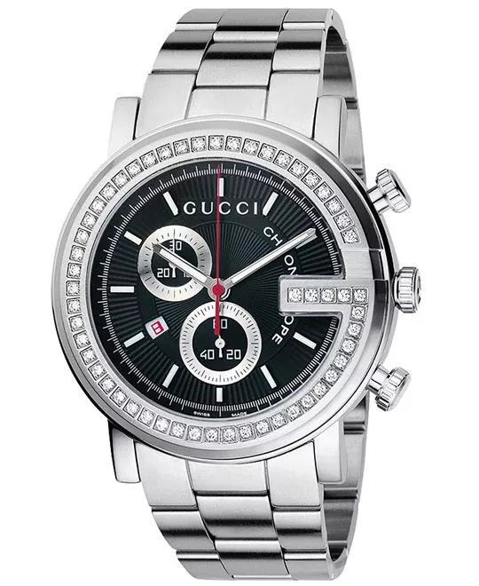 Gucci G-Chrono Diamond Watch 44mm