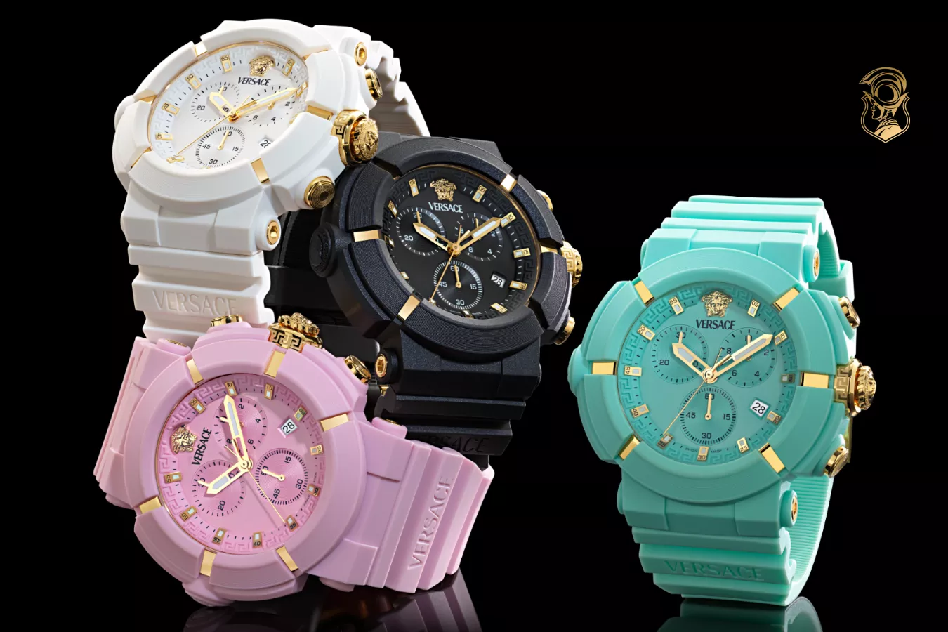 Versace V-Real Active Chrono unisex