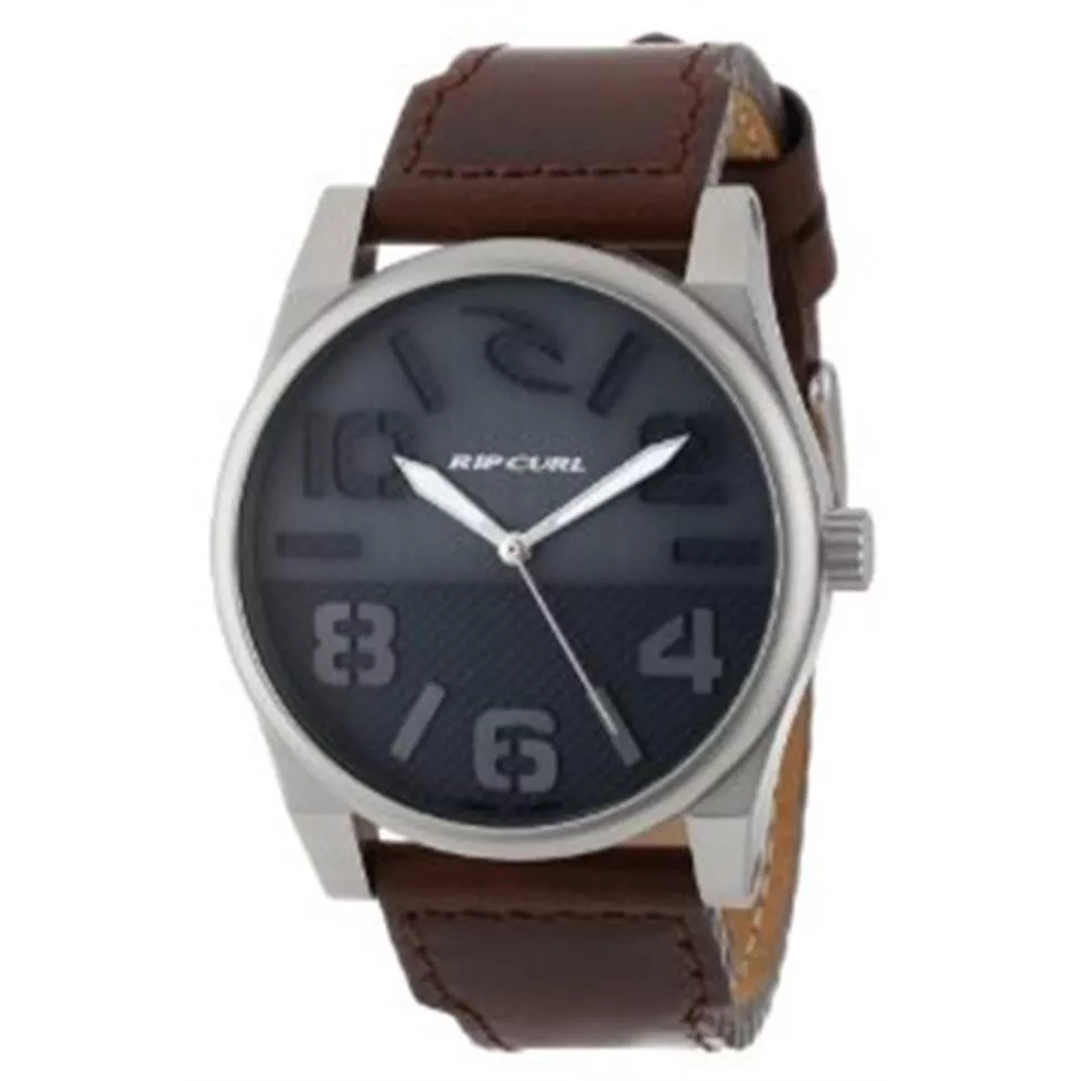 Rip Curl Men's NAV Flyer Leather Navy Fashion Lifestyle Watch