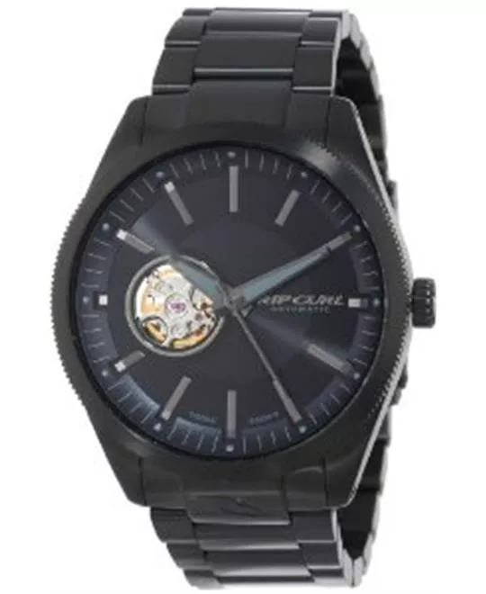 Rip Curl Men's Civilian Automatic Midnight Black Analog Surf Watch