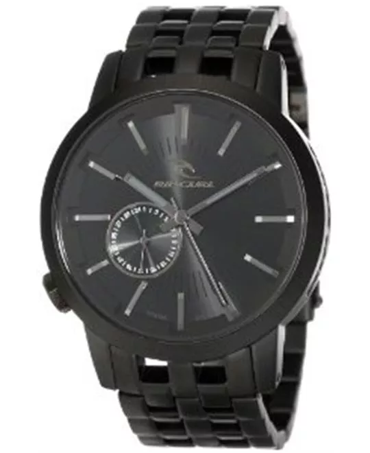 Rip Curl Men's  Midsize Detroit Midnight Matte Analog Surf Watch