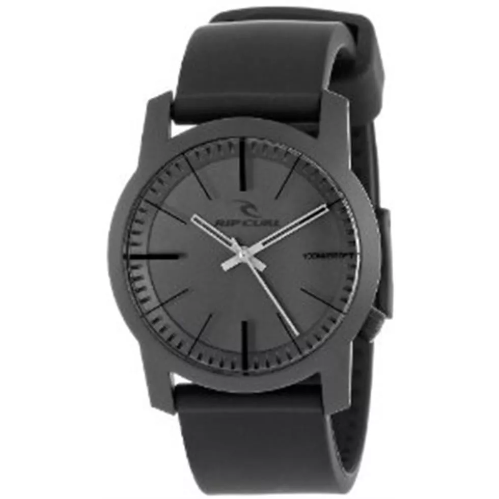 Rip Curl Men's  Cambridge ABS Silicone Black Analog Surf Watch