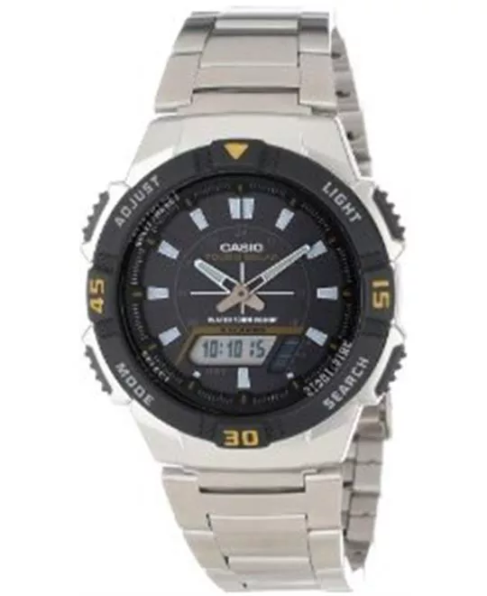 Casio Men's  Slim Solar Multi-Function Analog-Digital Watch