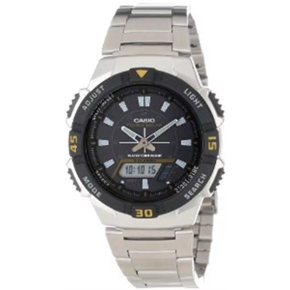 Casio Men's  Slim Solar Multi-Function Analog-Digital Watch