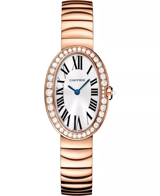 Cartier Baignoire WB520002 Diamonds Watch 25.3mm