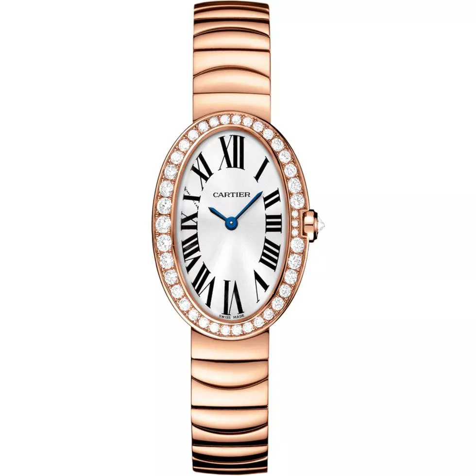 Cartier Baignoire WB520002 Diamonds Watch 25.3mm