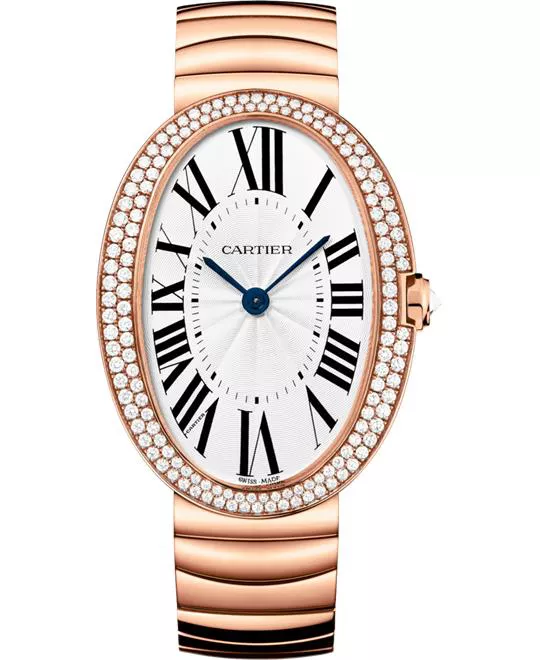 Cartier Baignoire WB520003 Diamonds Watch 34.7mm