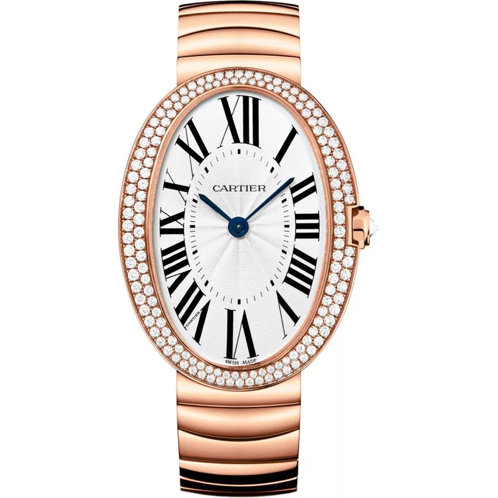 Cartier Baignoire WB520003 Diamonds Watch 34.7mm