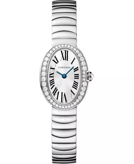 Cartier Baignoire WB520025 Diamonds Watch 25.3mm