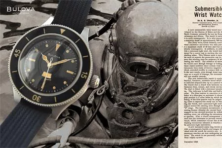 BULOVA GIỚI THIỆU ĐỒNG HỒ ARCHIVE SERIES MIL-SHIP-W-2181 SUBMERSIBLE
