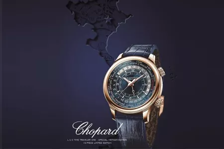Chopard giới thiệu đồng hồ L.U.C Time Traveler One phiên bản Việt Nam