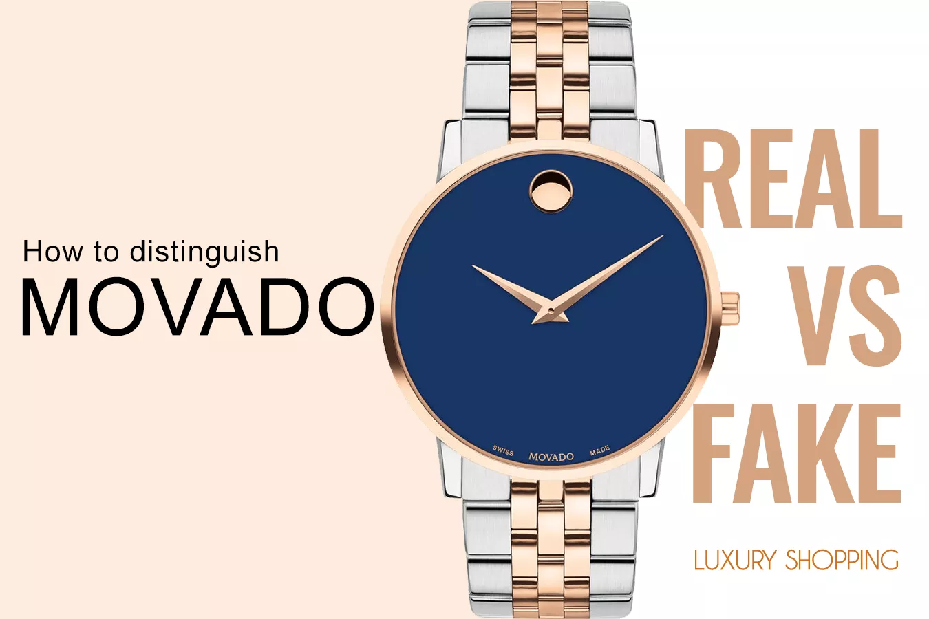 Hướng Dẫn Phân Biệt Đồng Hồ Movado Thật Giả