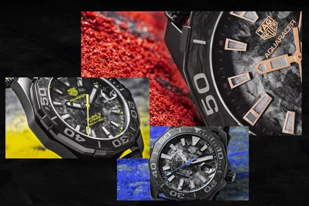 TAG Heuer phát hành bộ sưu tập đồng hồ Aquaracer Carbon mới