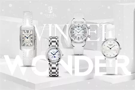 CẬN CẢNH VẺ ĐẸP TRONG TRẮNG CỦA BST LONGINES WINTER WONDERS 2021