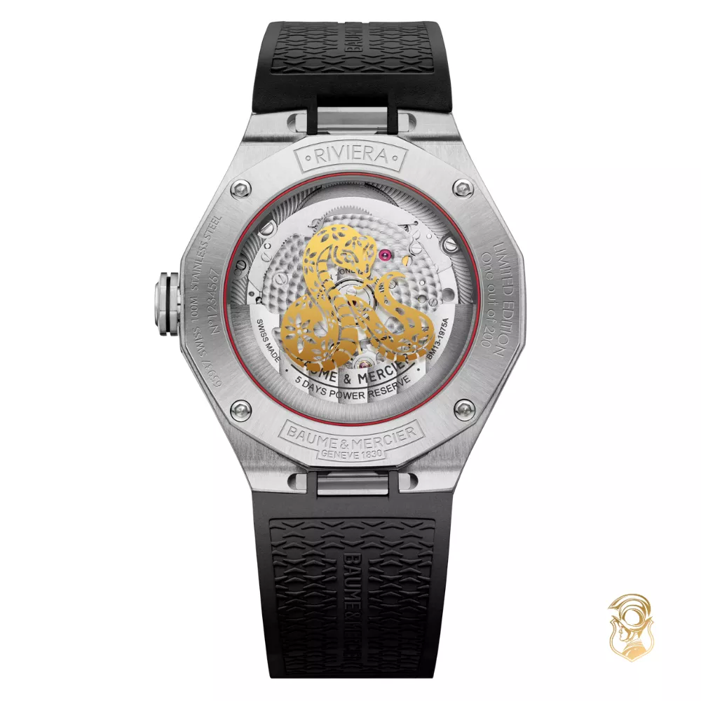 Baume & Mercie Riviera Chinese New Year Snake Editiom 39mm