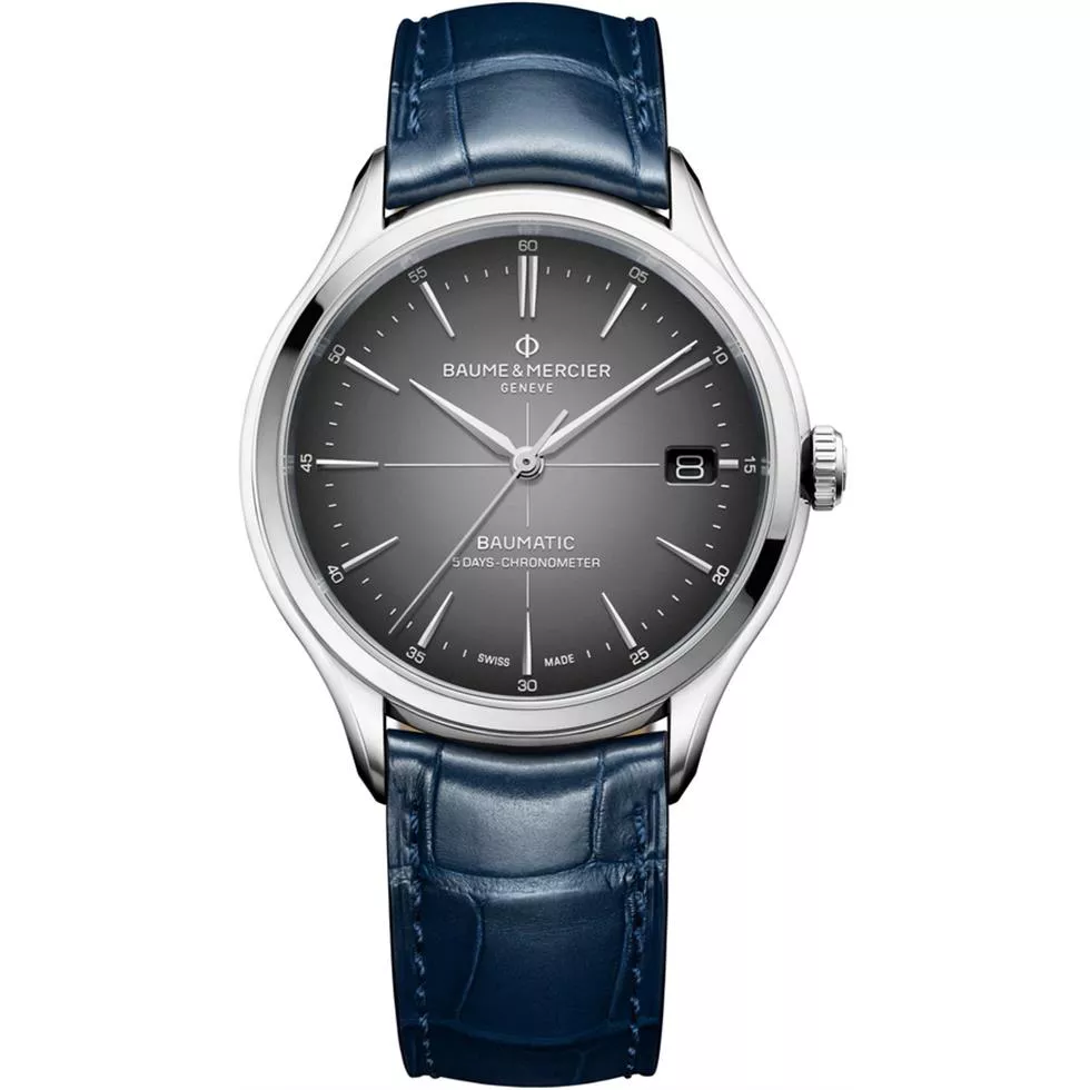 Baume & Mercier Clifton 10550 Baumatic Watch 40mm