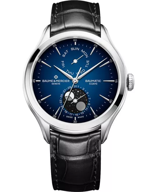 Baume & Mercier Clifton 10593 Blue Moonphase 42mm