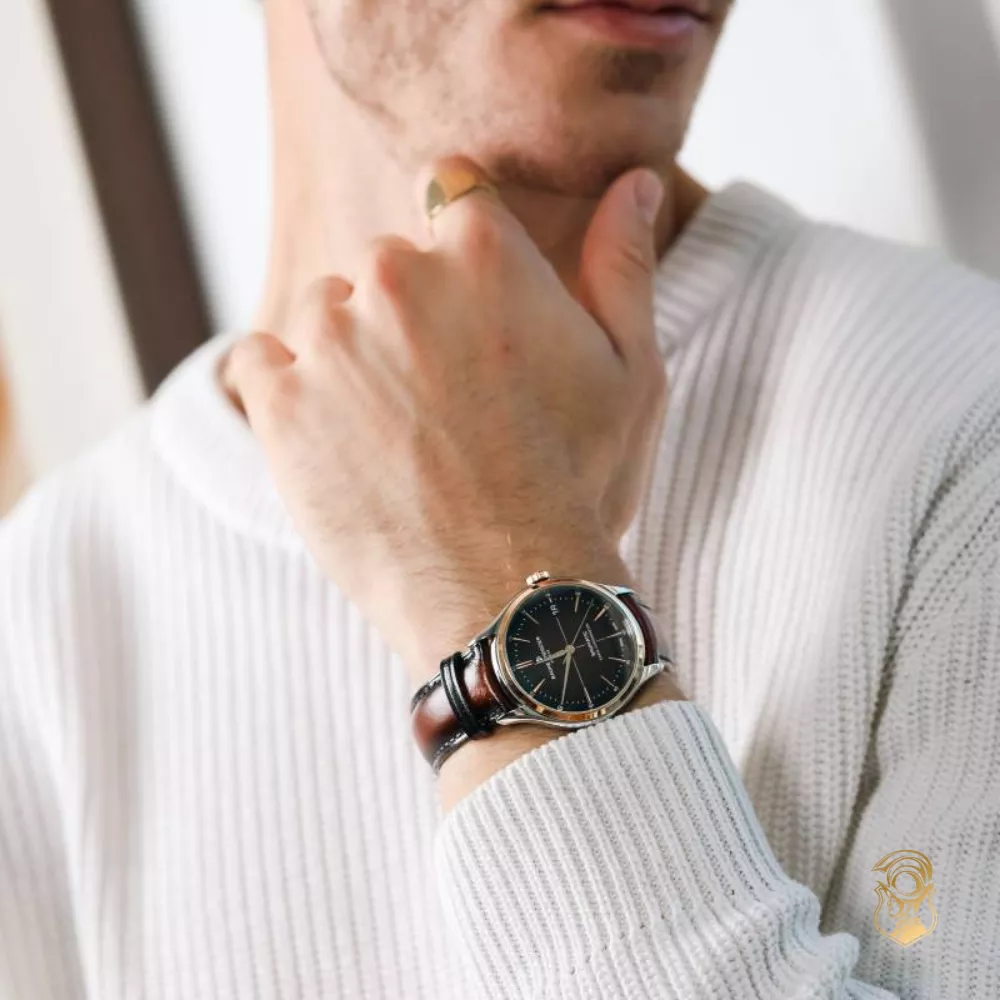 Baume & Mercier Clifton 10713 Automatic Chocolate Watch 40mm