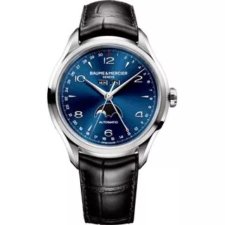 ng h Baume Mercier Clifton 10057 Blue Watch 43mm