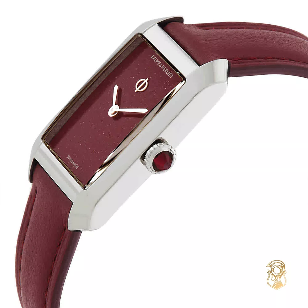 Baume & Mercier Hampton 10673 Red Watch 35x22mm