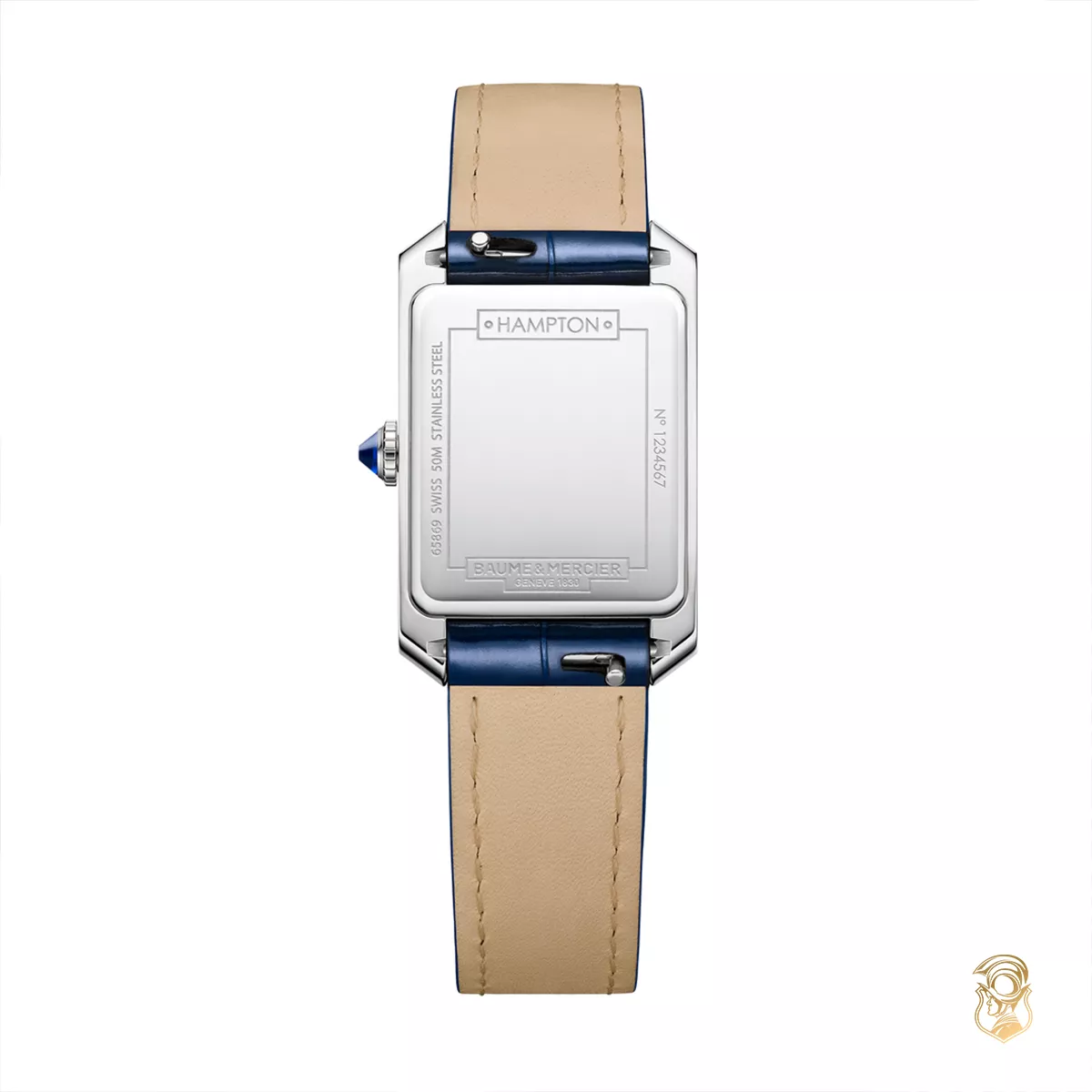 Baume & Mercier Hampton 10709 Blue Watch 35 X 22mm