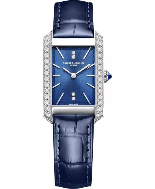 Baume & Mercier Hampton 10709 Blue Watch 35 X 22mm